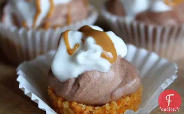 Mini Tartes Au Chocolat Et Au Beurre d'Arachide