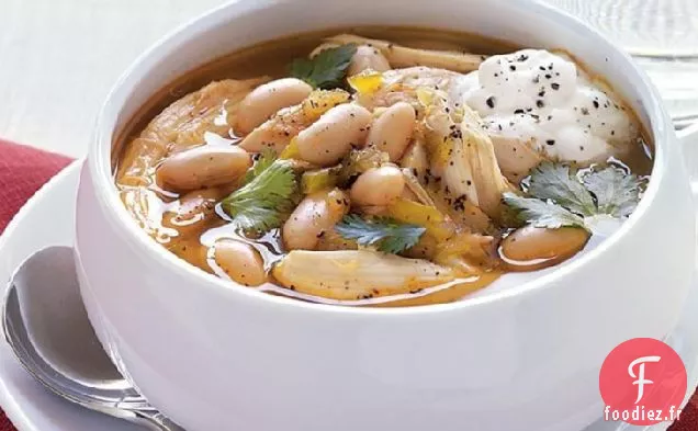 Soupe de Poulet et Haricots Blancs du Sud-Ouest