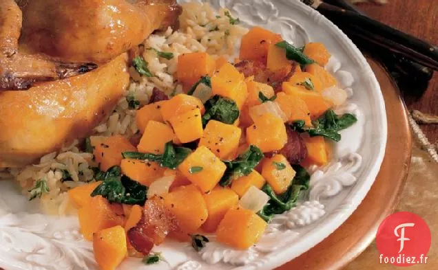 Sauté de Courge Musquée
