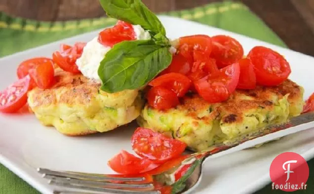 Galettes de Maïs aux Courgettes Piquantes