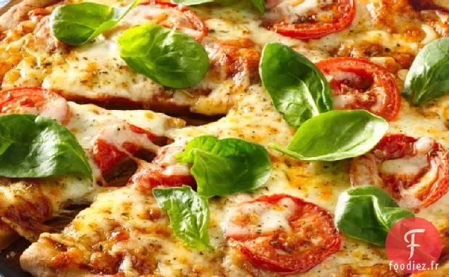 Pizza à la Tomate et à la Mozzarella Sans Gluten