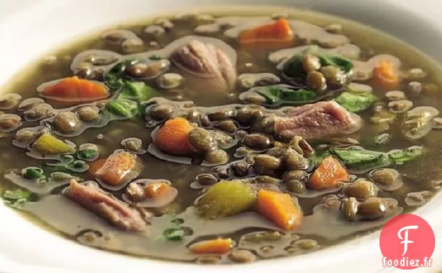 Soupe aux Lentilles à la Mijoteuse