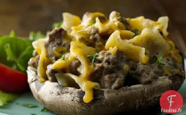 Portabelles Farcies Stroganoff