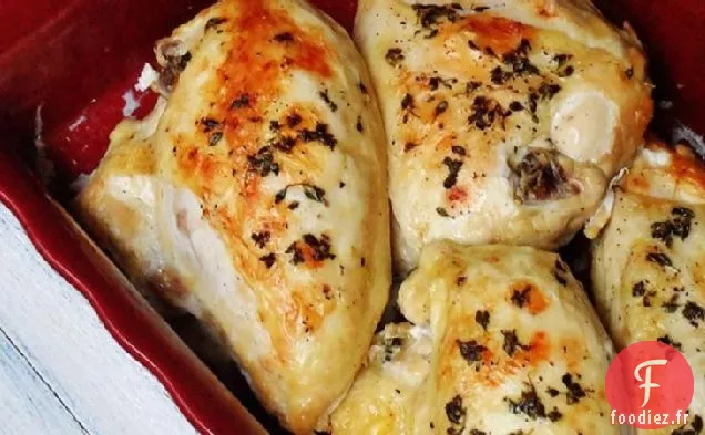 Poitrines De Poulet Rôties Dorées
