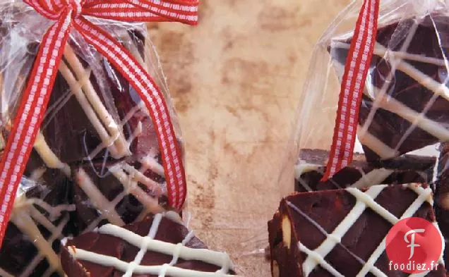 Fudge Bretzel Noir et Blanc