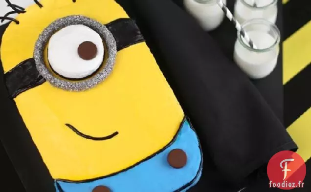 Gâteau de Feuille de Minion Moi Méprisable