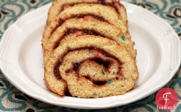 Rouleau de Gâteau d'Anniversaire