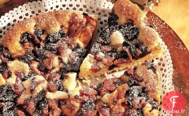 Gâteau au Café aux Fruits Mélangés