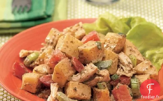Salade de Pesto - Poulet - Pommes de terre