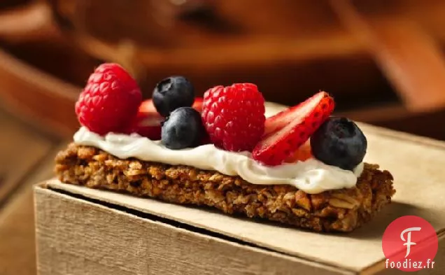 Barres Granola aux Baies et à la Crème
