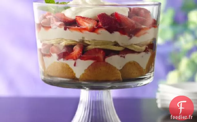 Bagatelle de Fromage à la Crème aux Fraises