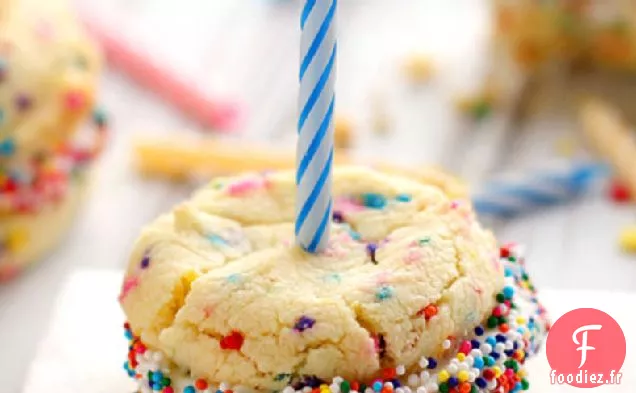 Biscuits de Gâteau d'Anniversaire
