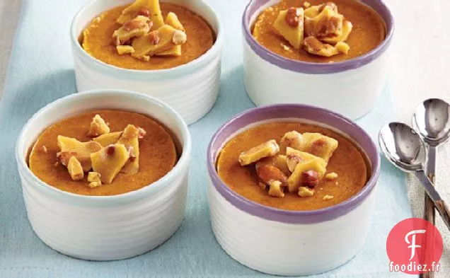 Crème Pâtissière à la Citrouille avec Garniture Cassante