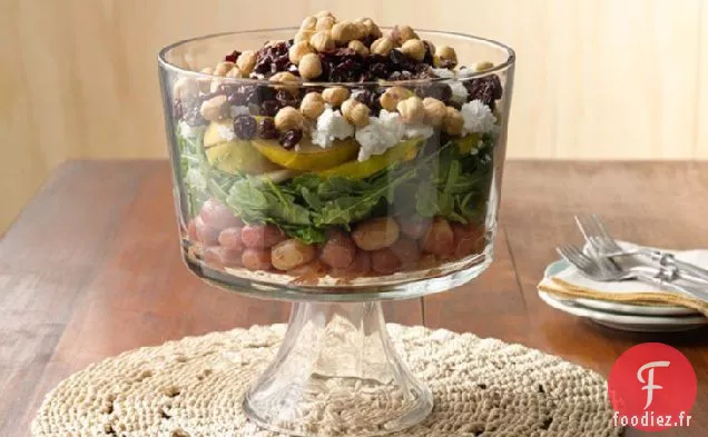 Salade en Couches de Fruits d'automne