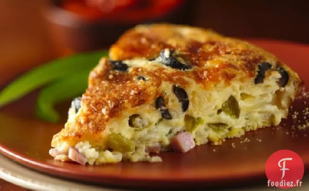 Tarte à la Pizza Hawaïenne
