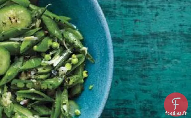 Pois Cassés Au Concombre Et Au Gingembre