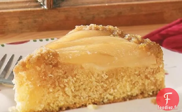Gâteau aux Poires à l'envers