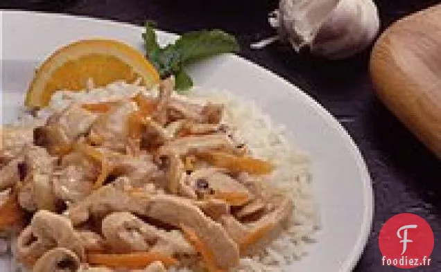 Poulet Sauté à l'Orange