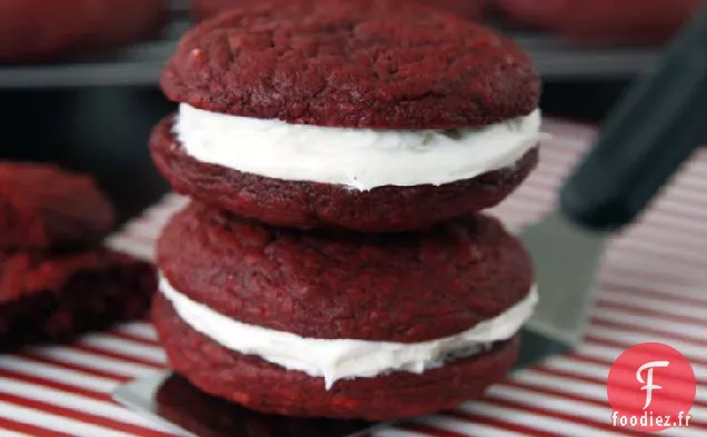 Biscuits Whoopie Pie au Velours Rouge