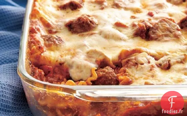 Lasagne aux Boulettes de Viande