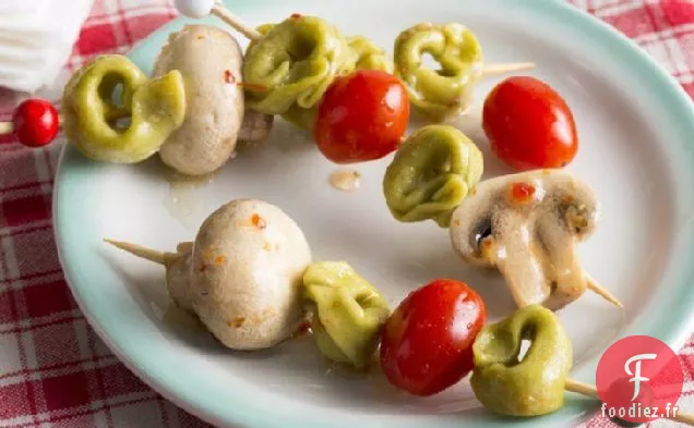 Brochettes de Tortellini