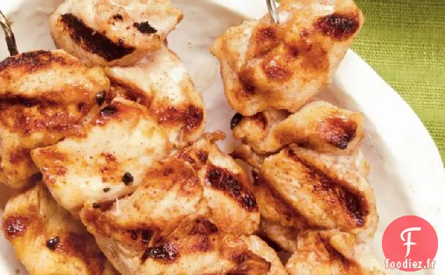 Brochettes de Poulet Marocaines