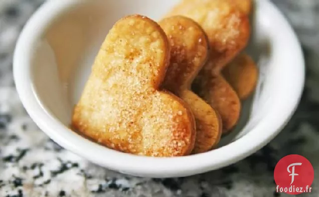 Craquelins de Cœur Sucrés ou Salés Faciles