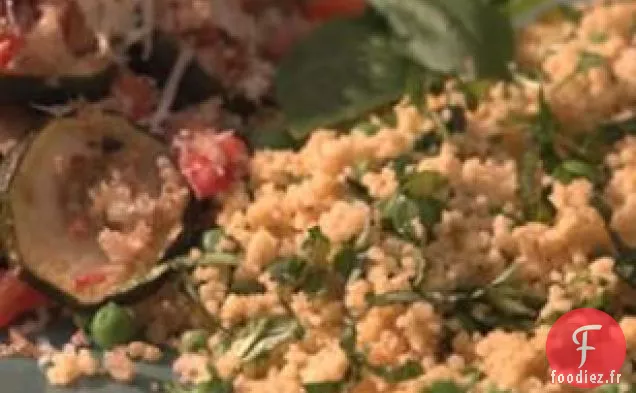 Couscous & Petits Pois Aux Herbes Rapides