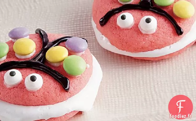 Tartes Whoopie Coccinelle Rose