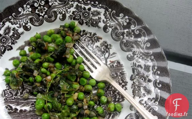 Petits Pois Aux Câpres Et Au Thym