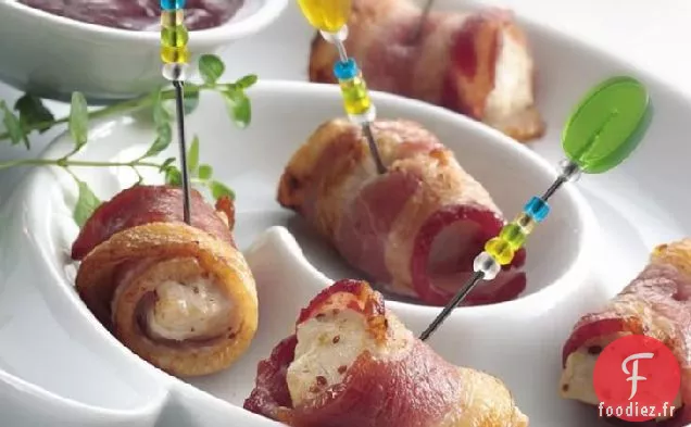 Bouchées au Bacon et à la Dinde