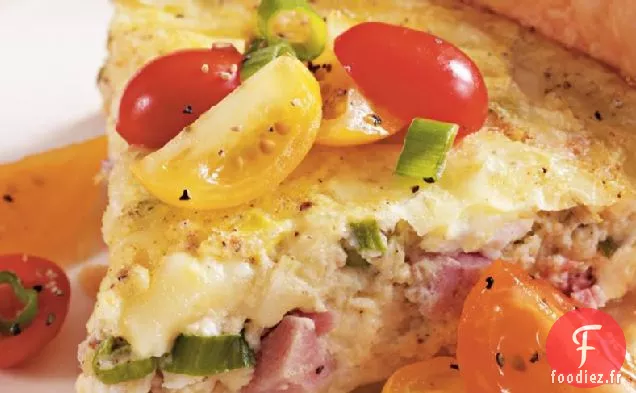 Jambon Mijoté et Quiche Suisse