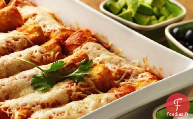 Enchiladas aux Haricots Noirs