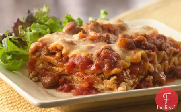 Lasagne à la Saucisse Italienne