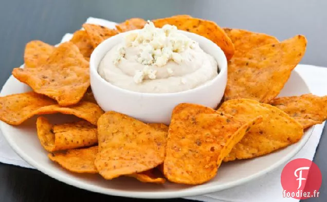 Trempette de Haricots Blancs au Fromage Bleu