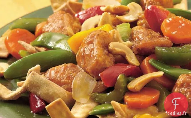 Chow Mein de Poulet Croustillant