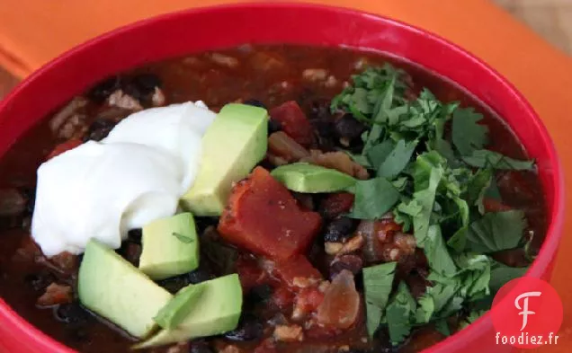 Soupe Copieuse Aux Haricots Noirs