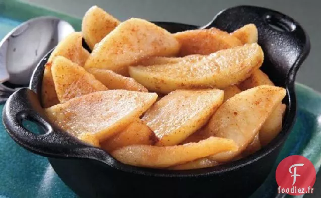 Pommes à la Cannelle Cuites à la Mijoteuse