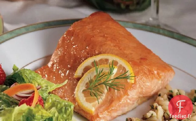 Saumon Simple Glacé Au Miel