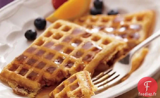 Gaufres au Babeurre au Bacon