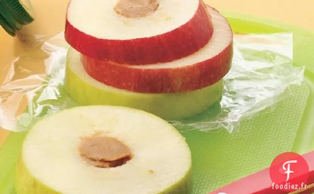 Piles de Collations aux Pommes
