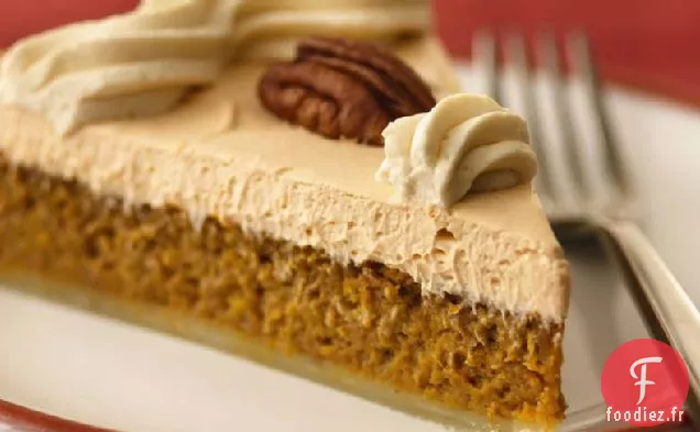 Tarte à la Crème au Caramel à la Citrouille