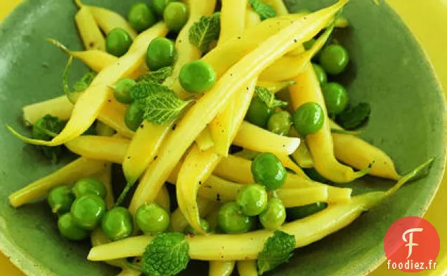 Pois Frappés et Haricots à la Cire