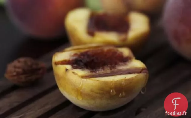 Pêches Grillées