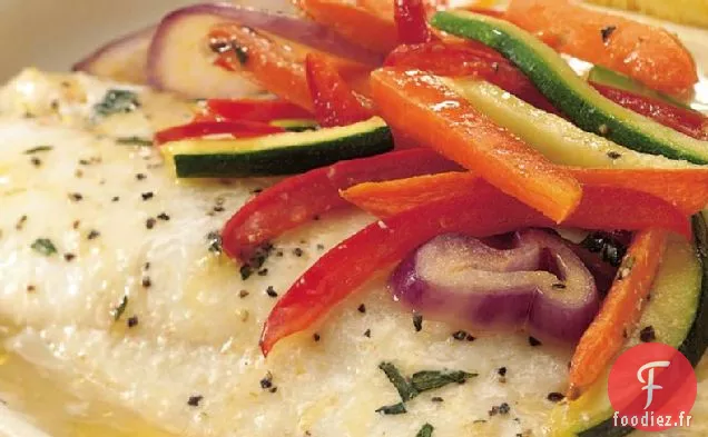 Poisson et Légumes à l'Estragon