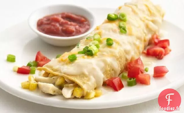 Enchiladas au Poulet Crémeux Santé