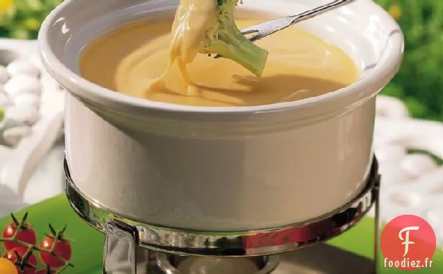 Fondue au Cheddar