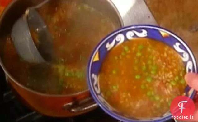 Riz et petits pois : Risi e Bisi