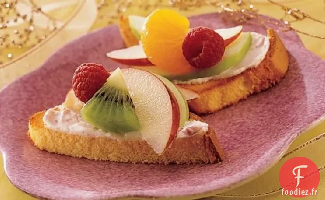 Bruschetta aux Fruits