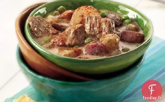 Ragoût de Bœuf Hongrois à la Mijoteuse